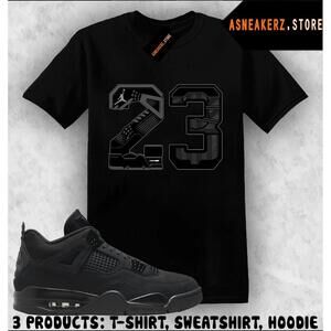 Tee Shirt Matching Aj 4 To Match Retro Number 23 T-Shirt